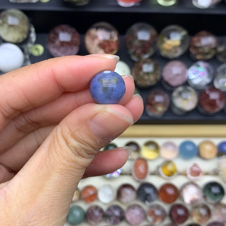 水晶手链未镶嵌✨*✨兔毛团团打孔不退