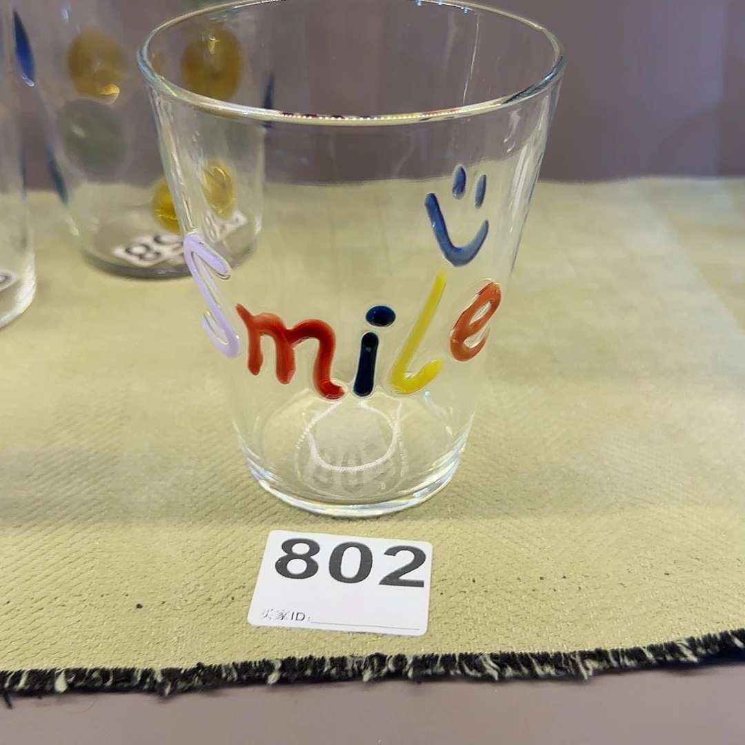 802号高硼硅玻璃字母杯