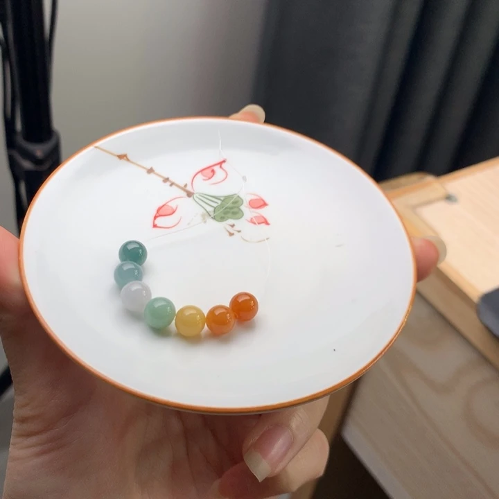 翡翠未镶嵌手链翡翠y1907 7