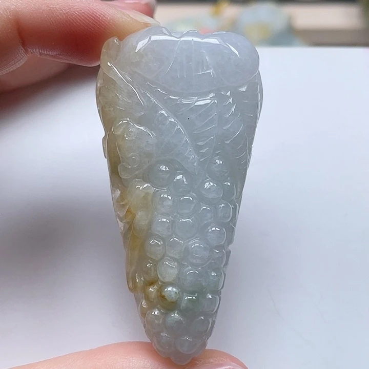 翡翠未镶嵌吊坠(不含链)翡翠