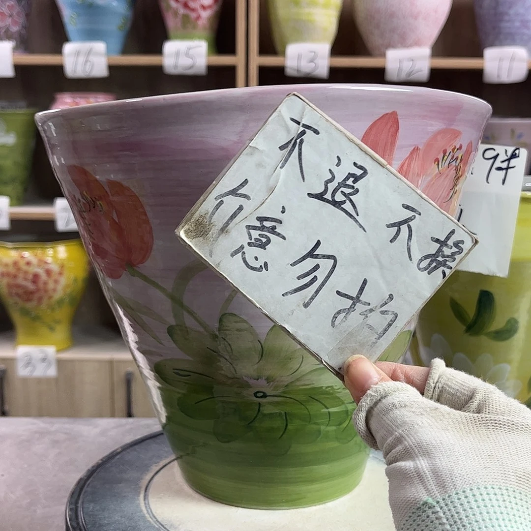 景德镇陶瓷花盆花盆