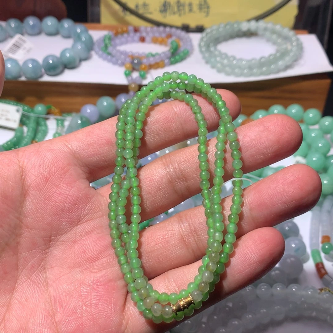 未镶嵌手链翡翠项链卡3.8