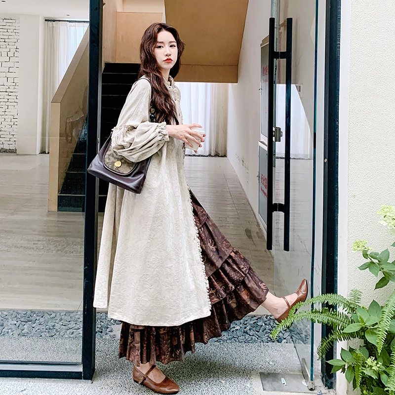 秋季减龄衬衫气质半身裙套装女2025秋冬新款流行爆款超火两件套