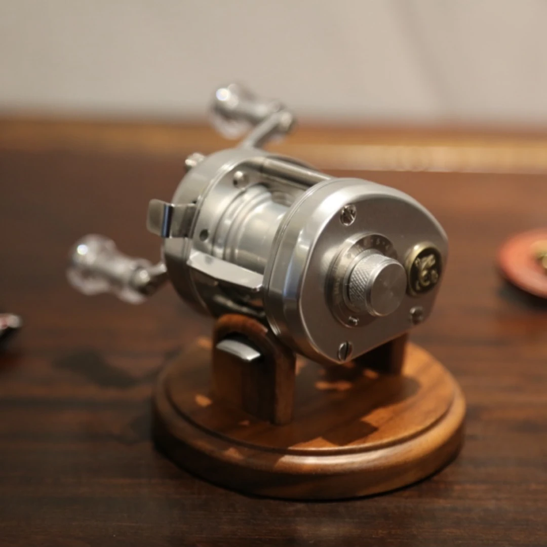 刚图GT.S1微物鼓轮溪流同步线规短轴轻量化线杯复古微物渔轮