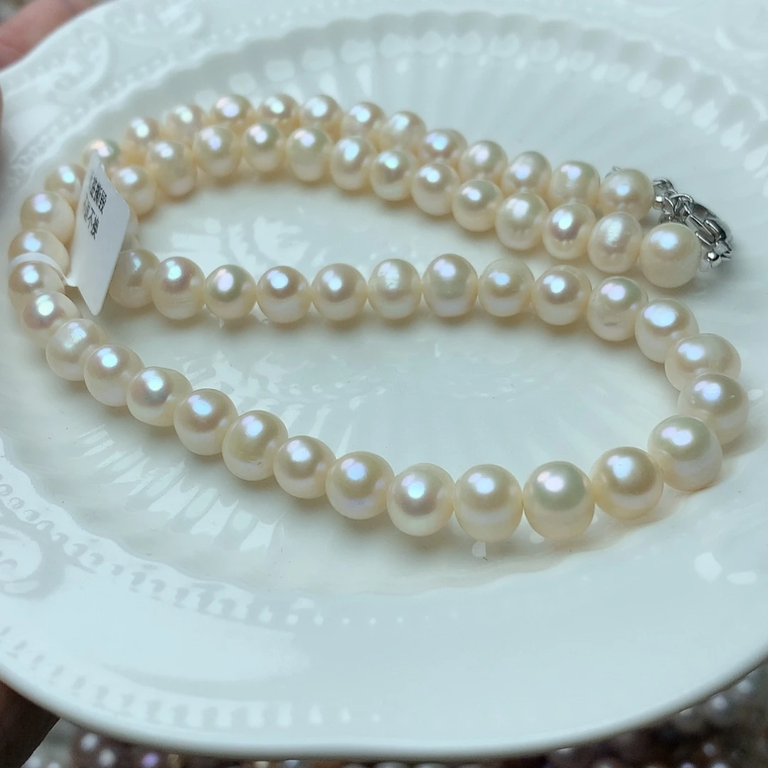 淡水珍珠7-8未镶嵌x25项链