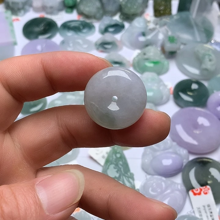 翡翠未镶嵌颈饰天然翡翠