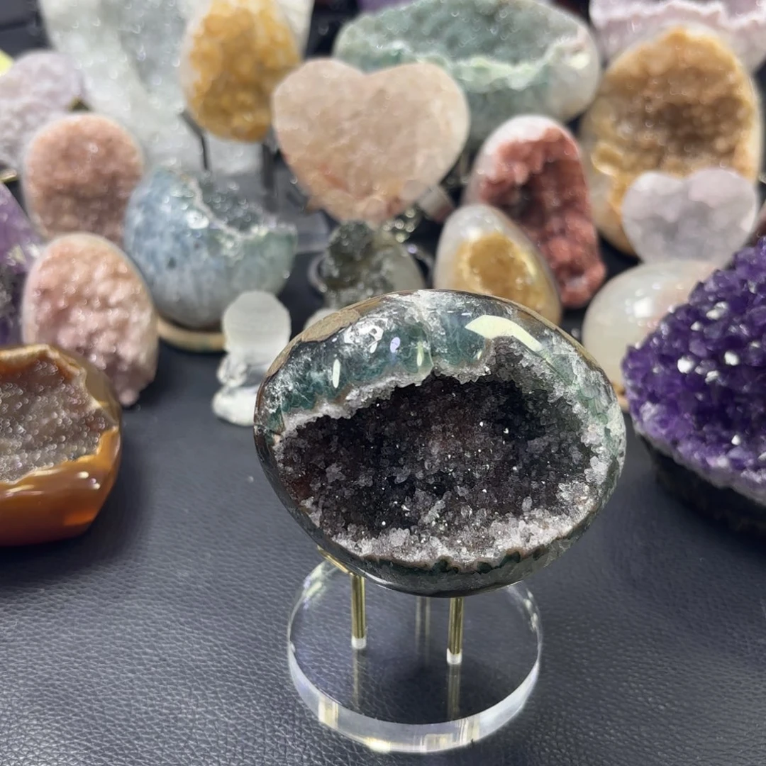 紫晶大型摆件（非配饰）未镶嵌37号 钱袋子