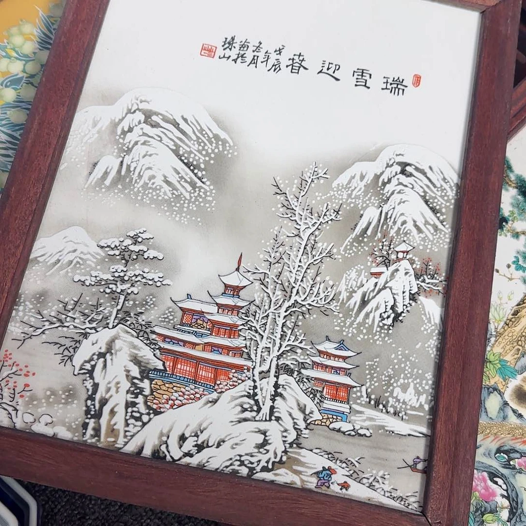 摆件瓷器的工艺技术水平