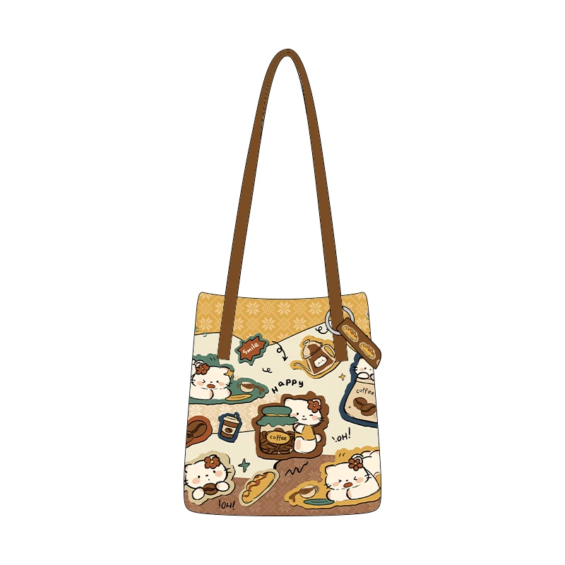 尼睿设计师原创童趣可爱手提单肩斜挎百搭小众文艺休闲通勤包