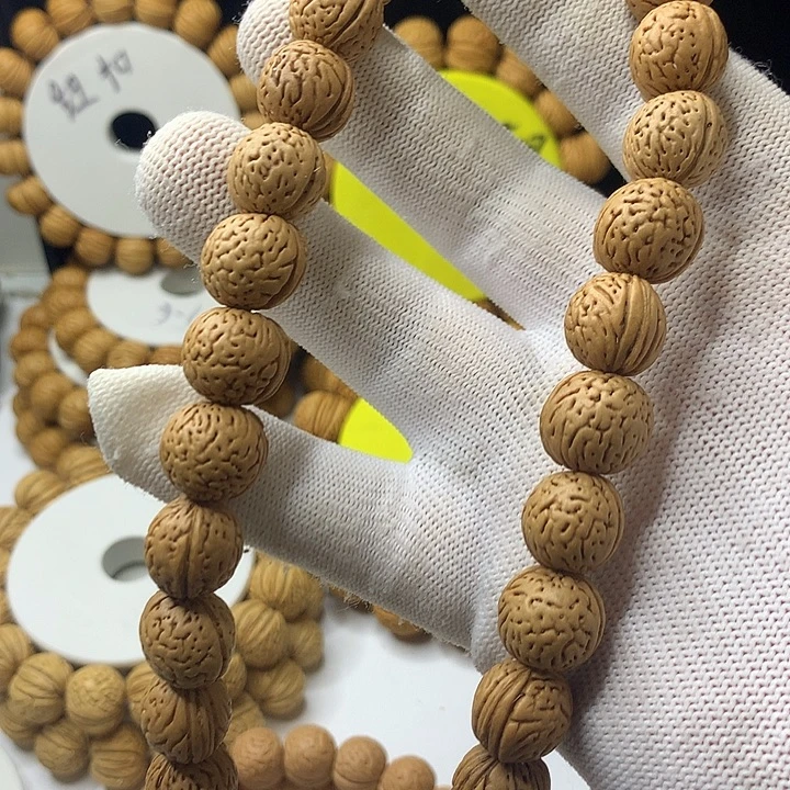 吊坠桃核14野生密纹手持