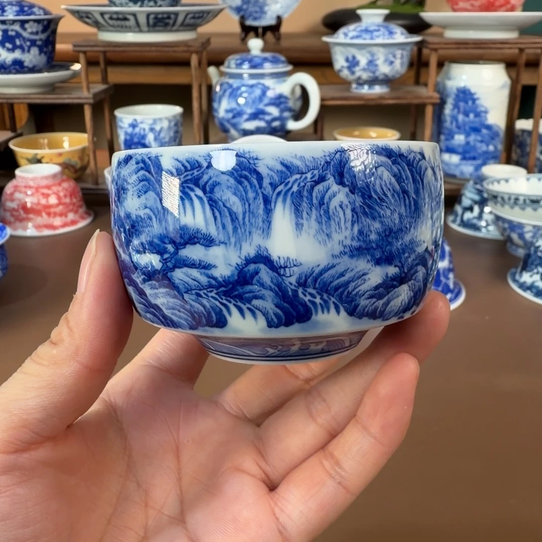 景德镇陶瓷手工手绘