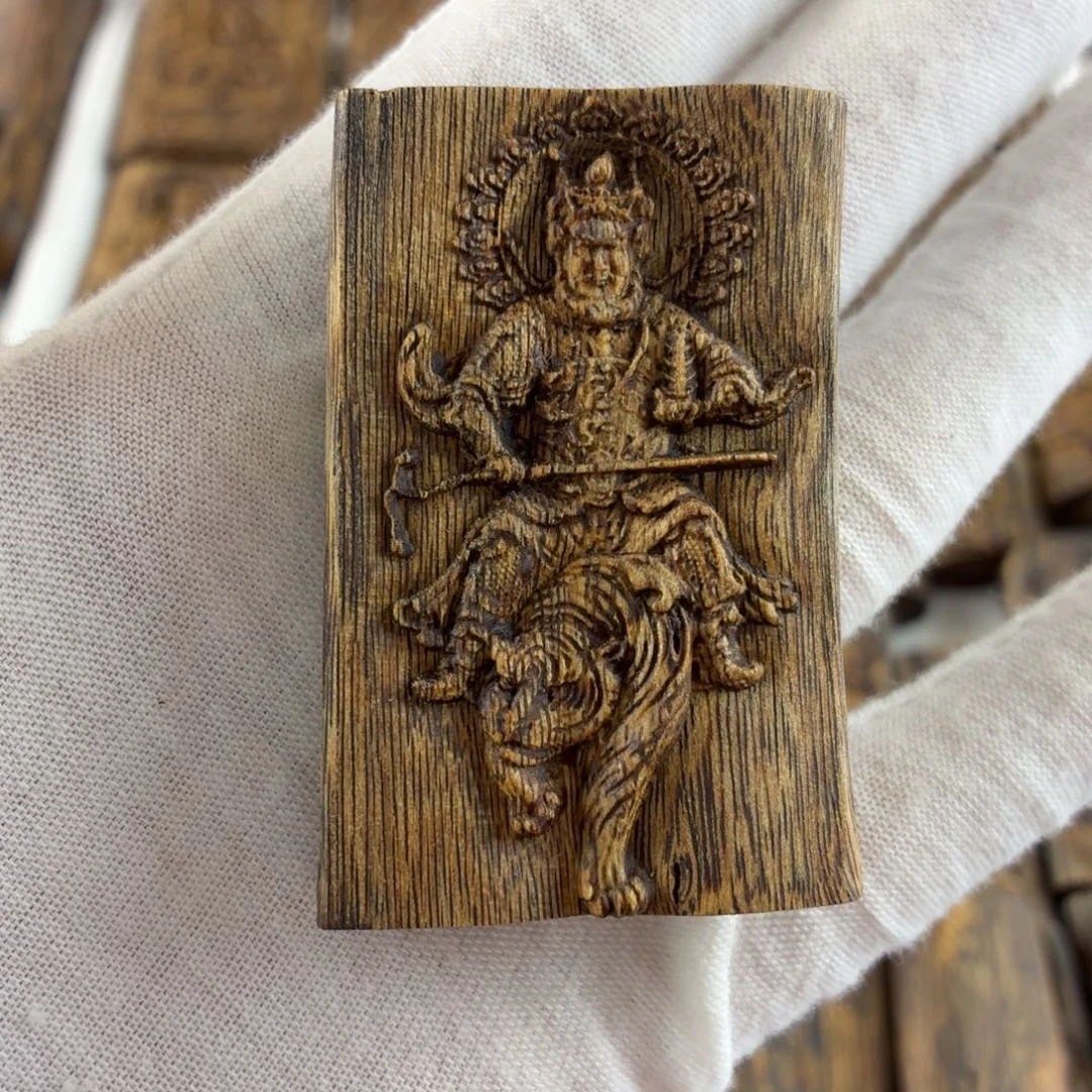 沉香沉香碎屑赵公明财神爷17克福利价