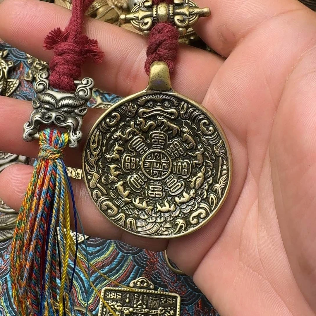 柏***庭藏式风格九宫八卦牌