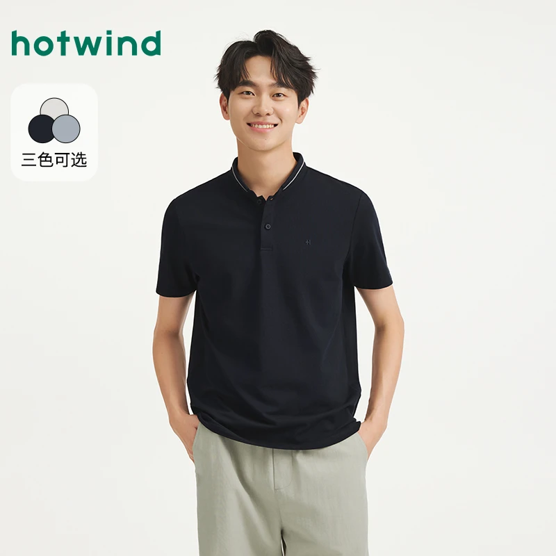 热风商场男装Polo衫【年终大促】新款时尚休闲秋冬保暖F26M25209