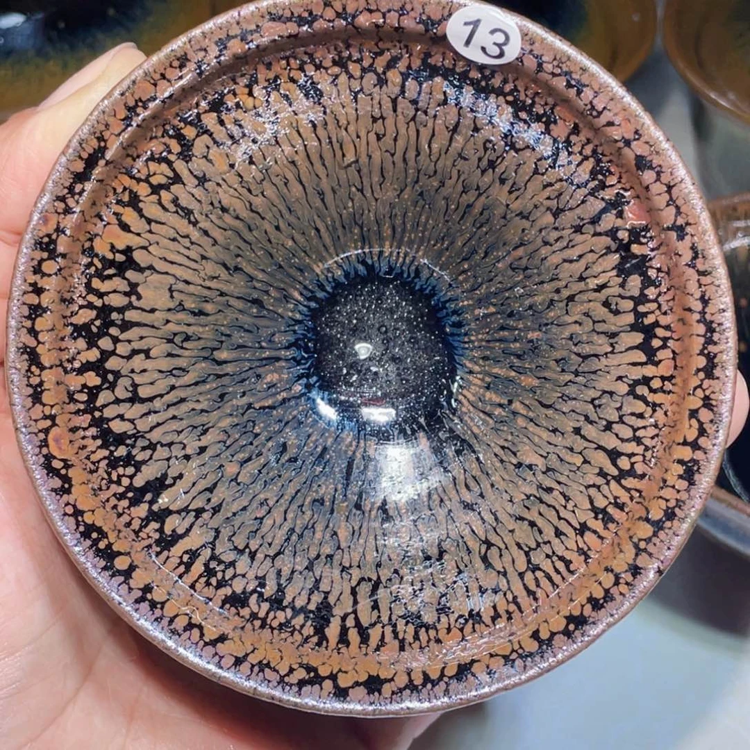 茶盏龙窑柴烧建盏13