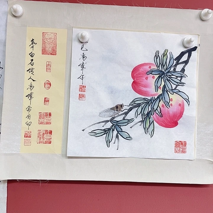 国画冯老师手绘作品