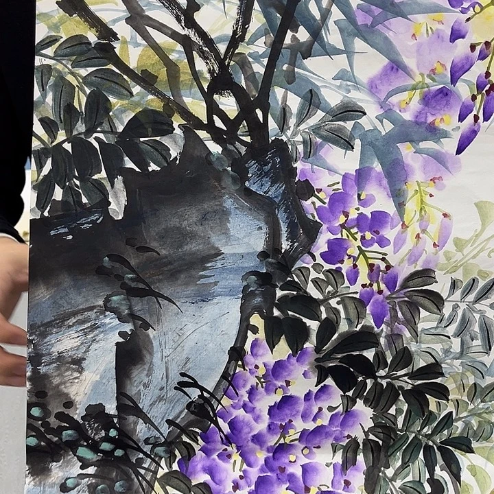 国画手绘国画作品