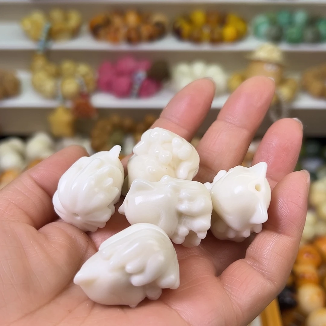 菩提根/象牙果手串依*全品白凤九10颗
