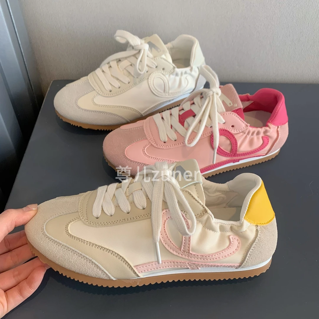 尊儿2025年春夏新款休闲百搭夏季透气春季小众学生ins韩版女鞋