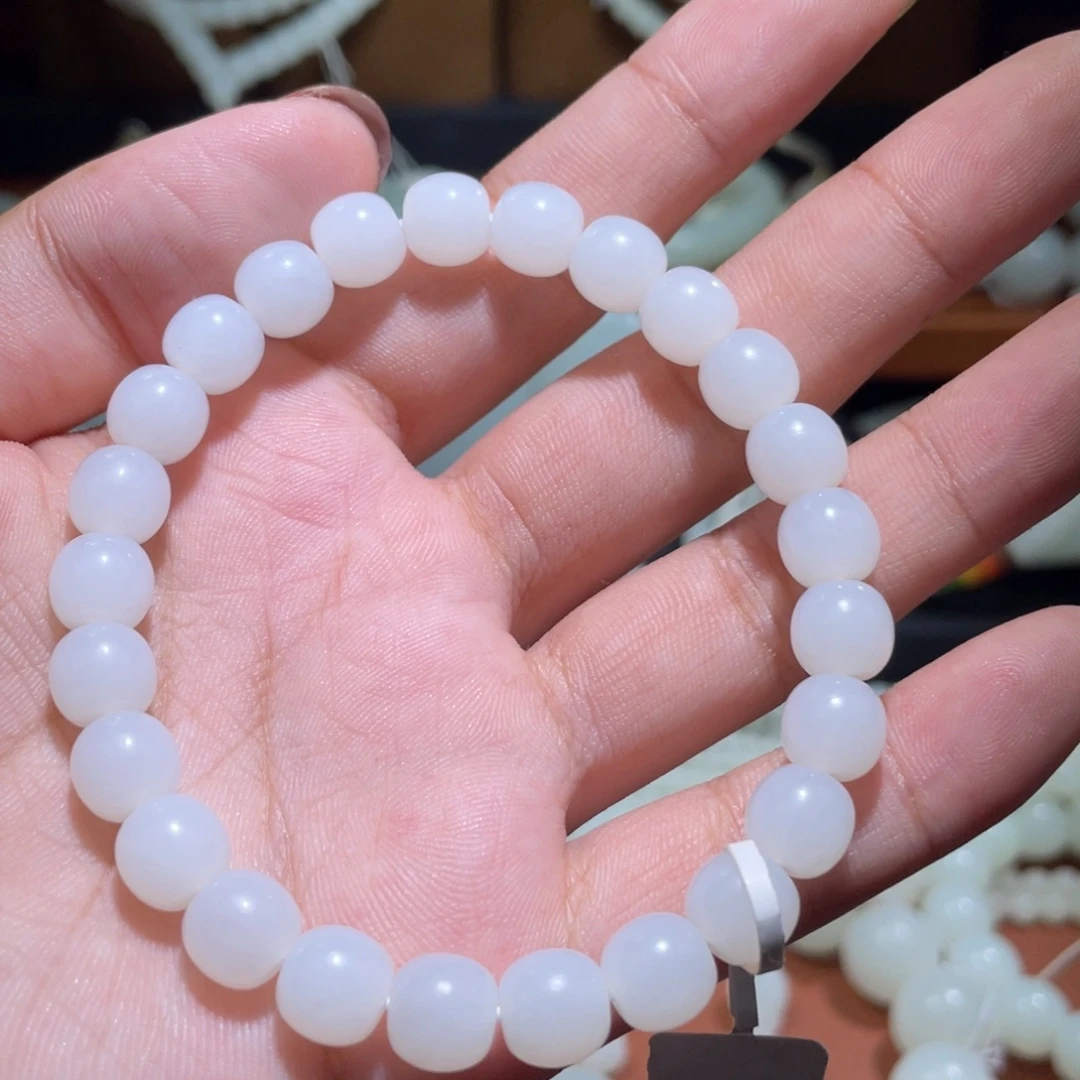 离***远和田玉未镶嵌手链