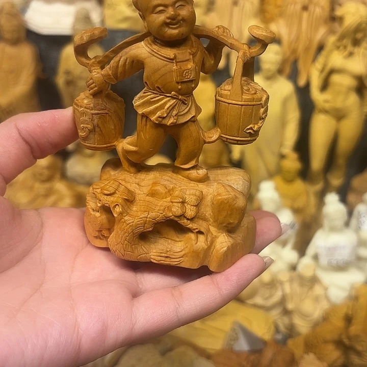 柏木（崖柏）崖柏瑕疵童子送财