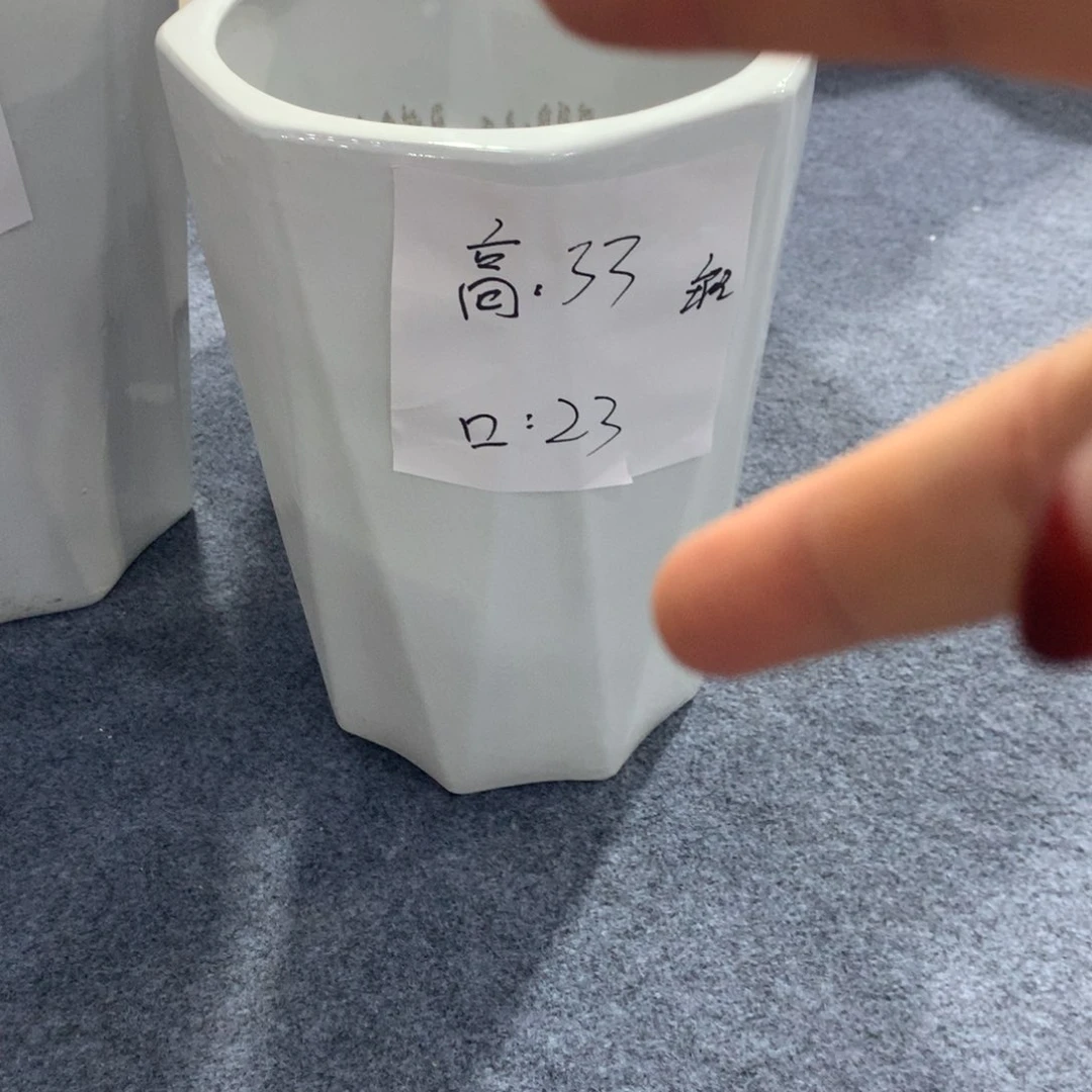 高温陶瓷花盆微瑕