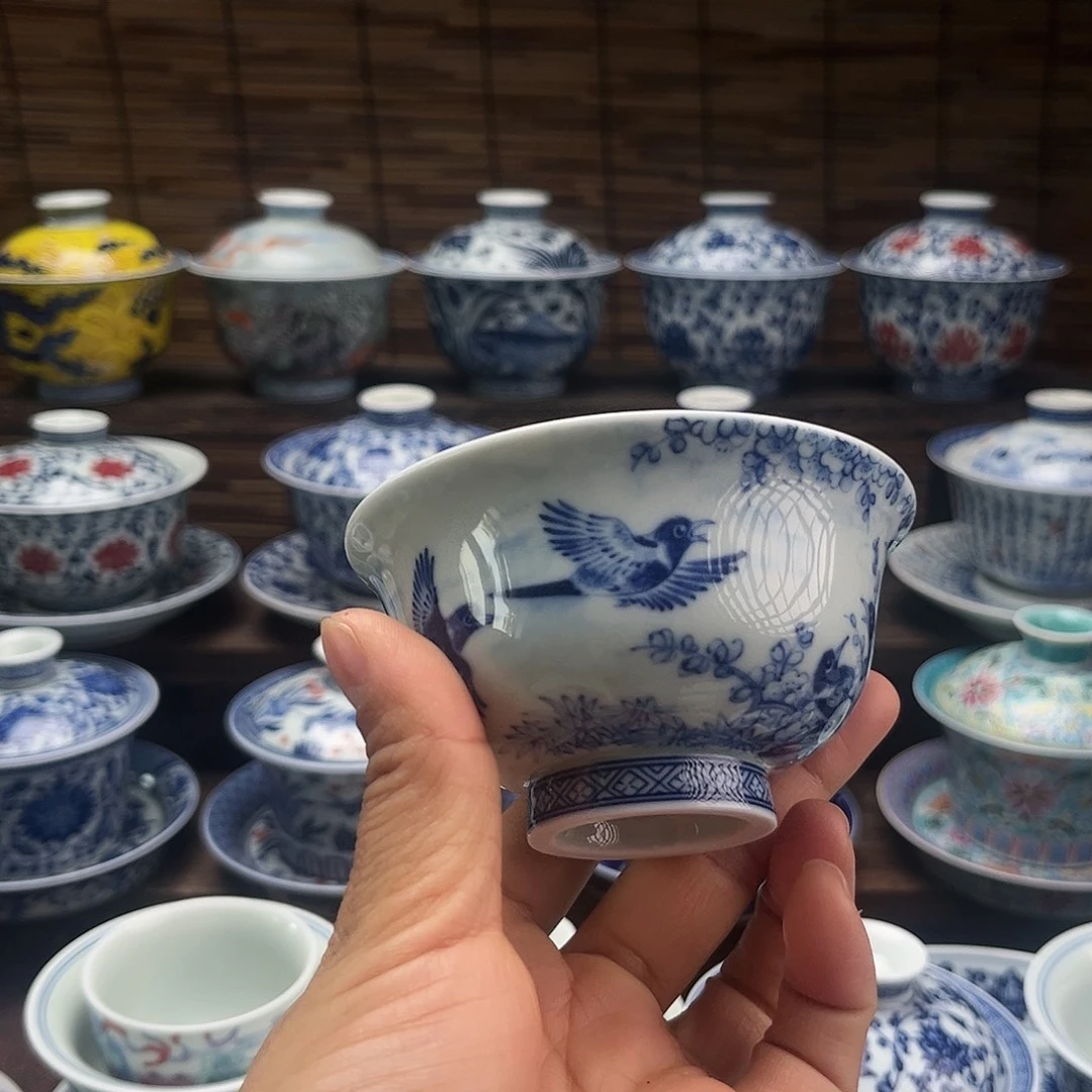 景德镇陶瓷大压手杯