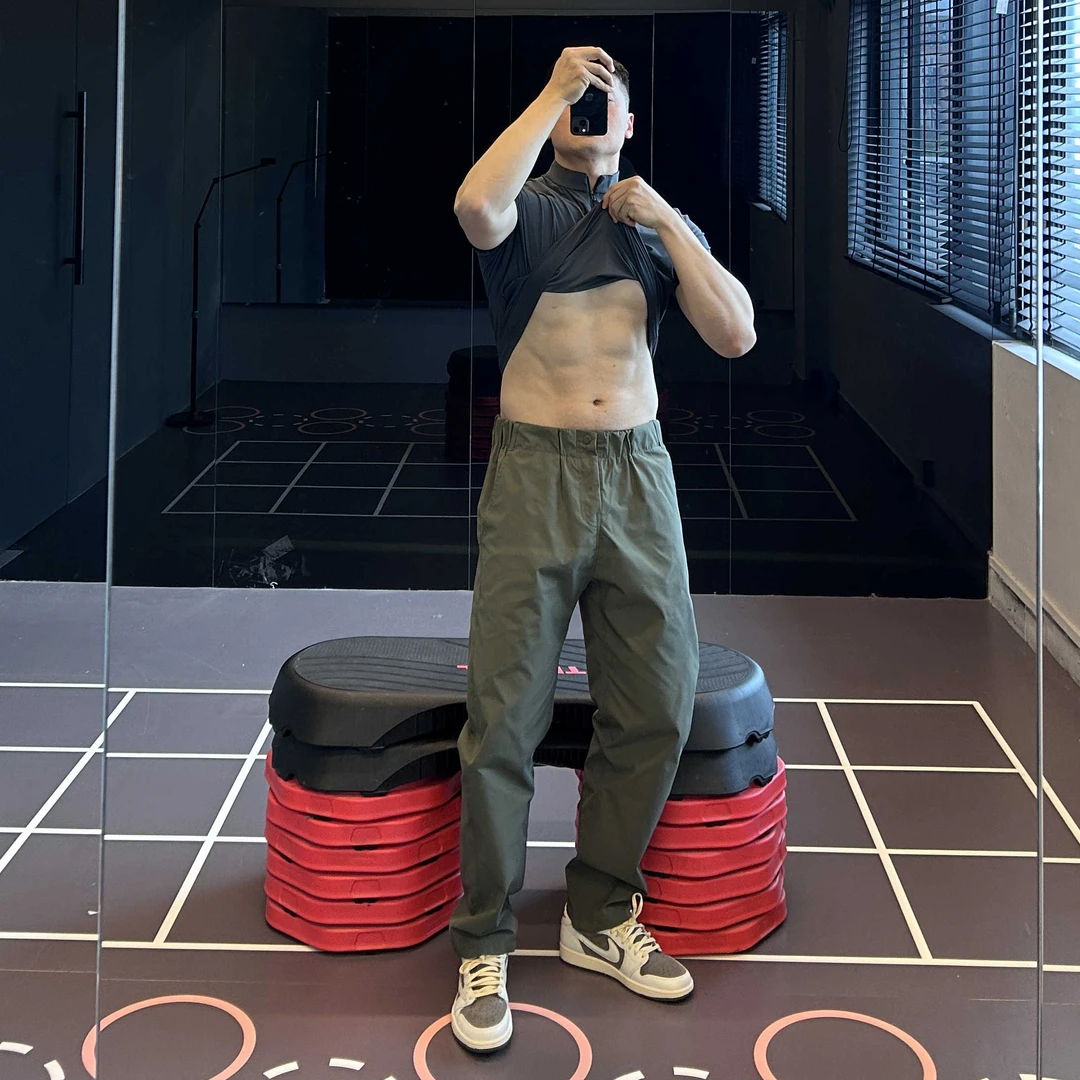 IRONTRAP三防户外松紧腰工装裤男登山徒步伞兵冲锋裤宽松裤子夏季