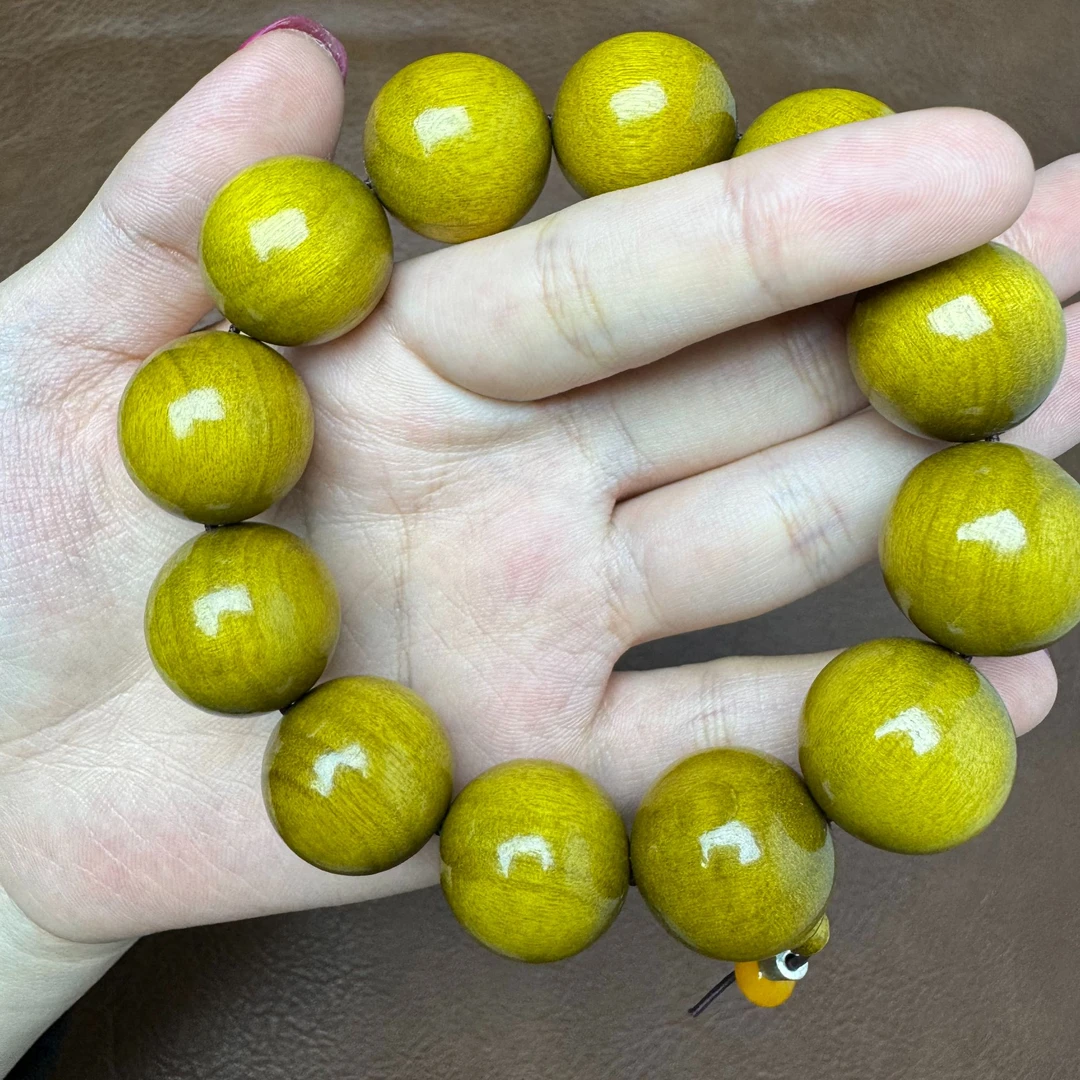 m-aa042黄花梨精选单圈手串