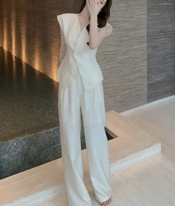 38 【星空砂】精致显瘦百搭韩版套装两件套（G20）