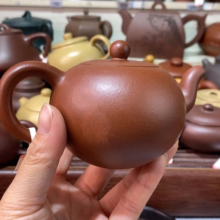 茶壶紫砂微瑕处理一把