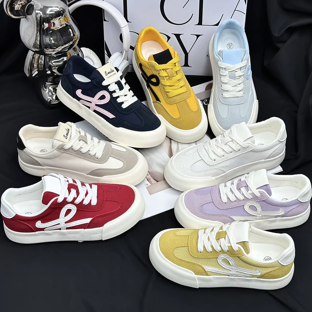 【Bin】夏季网面透气薄款女舒适板鞋百搭新款透气休闲设计感女小众