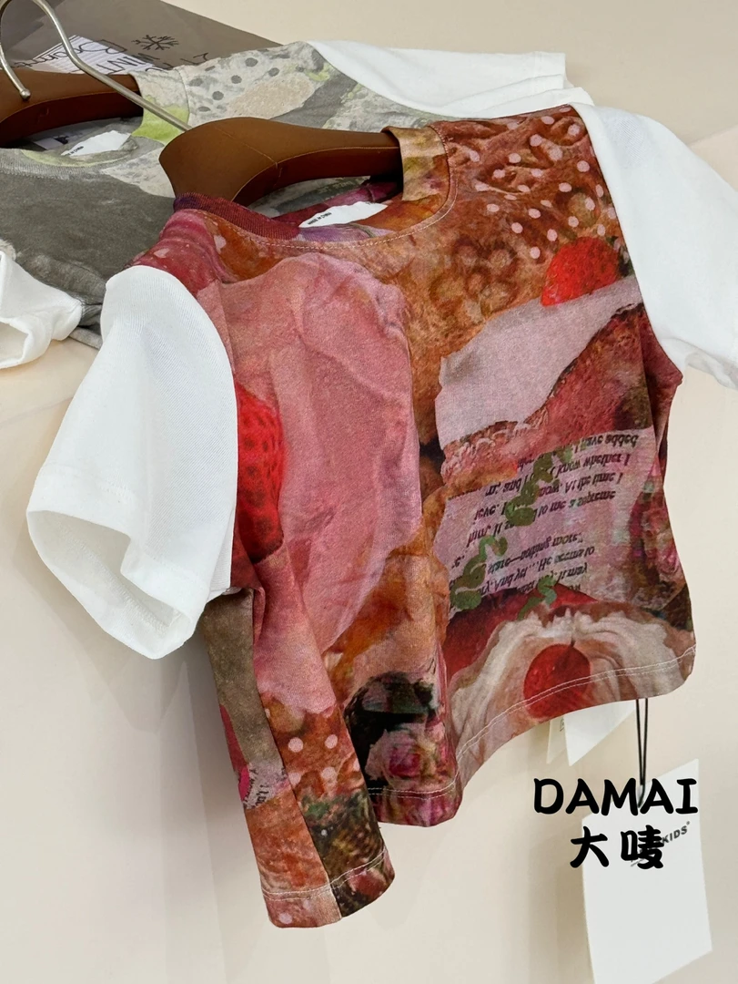 【衣佳】2001奇异果色T恤