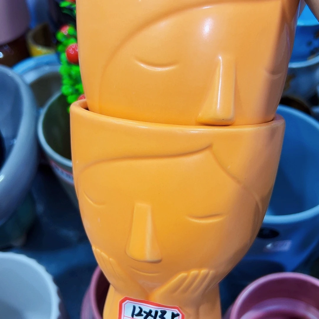 外贸尾单陶瓷花盆凑单10米包邮