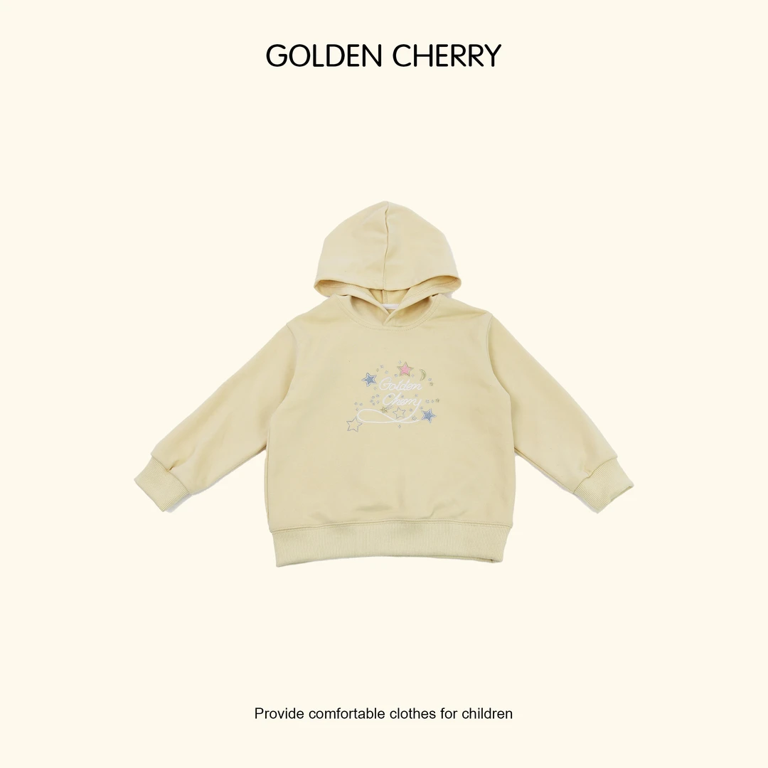 【Golden cherry】儿童满天星百搭洋气连帽卫衣JYT1136