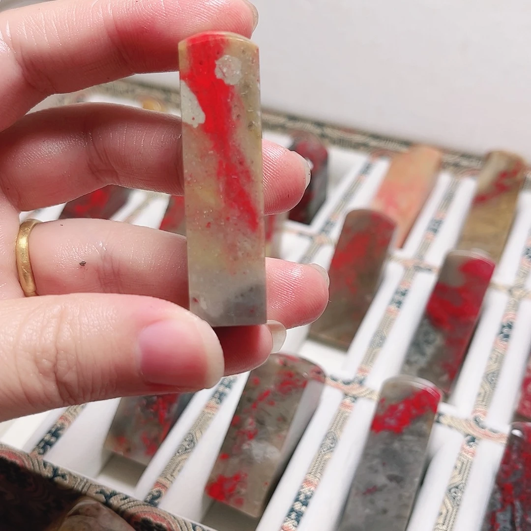印石昌化石田黄鸡血印章