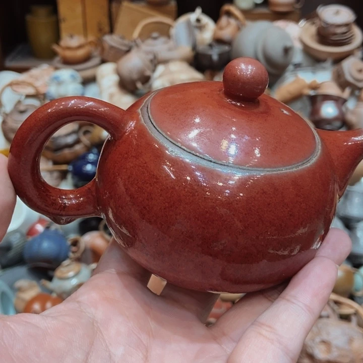 柴烧老岩泥高端茶器