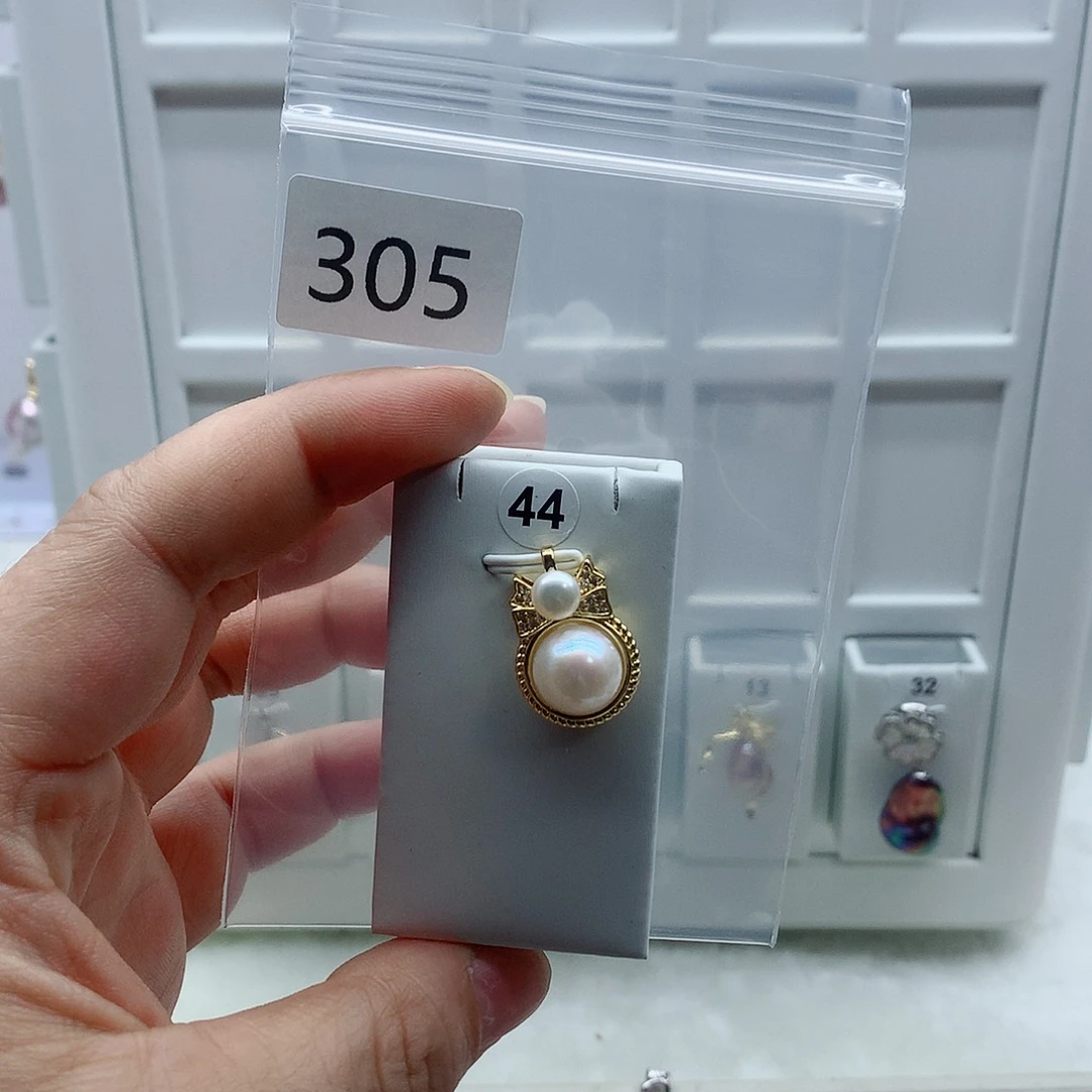 淡水珍珠吊坠(不含链)合金