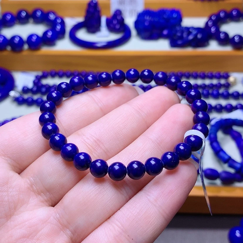 【闪购商品】青金石手串未镶嵌6.6m