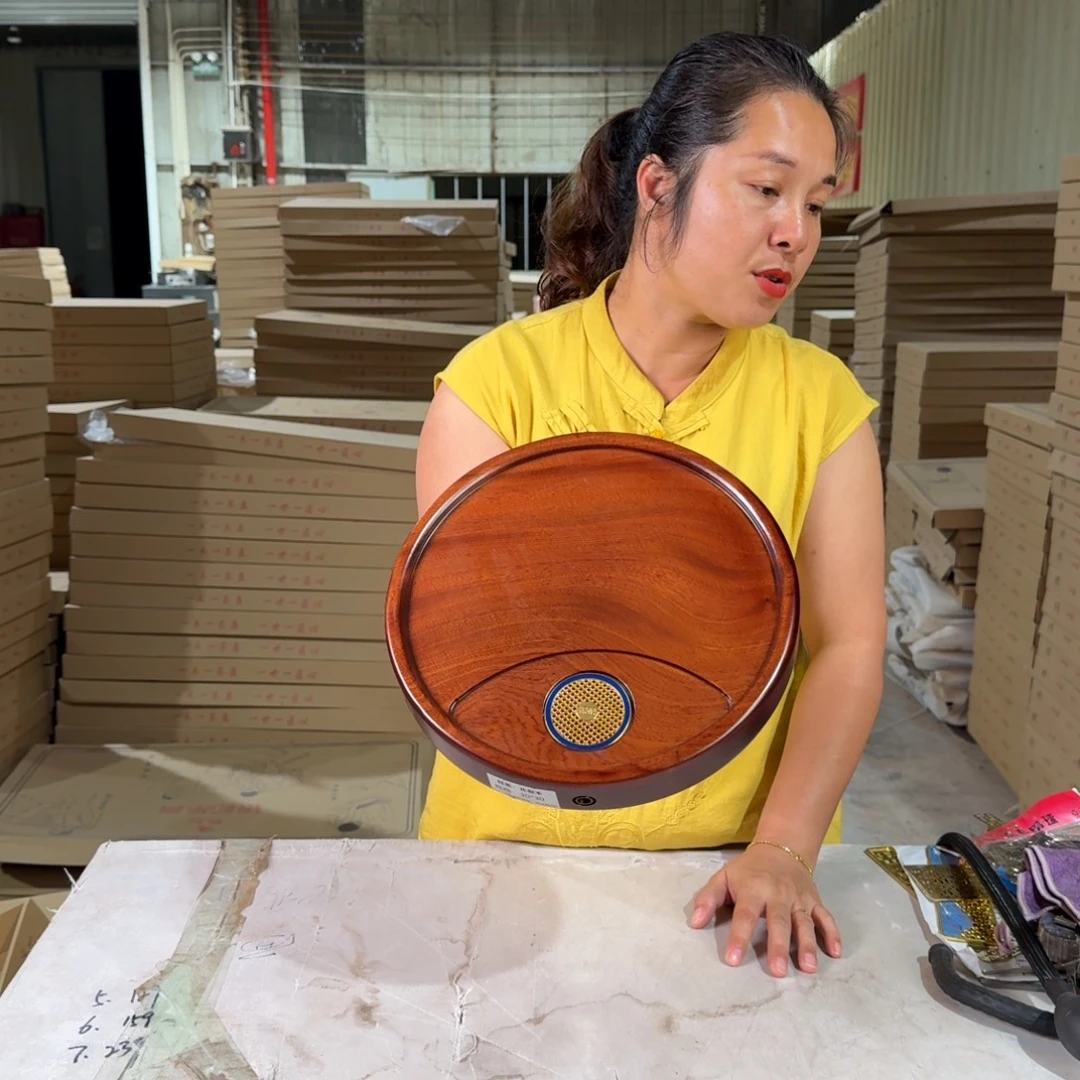 花梨木茶盘30*30尺寸