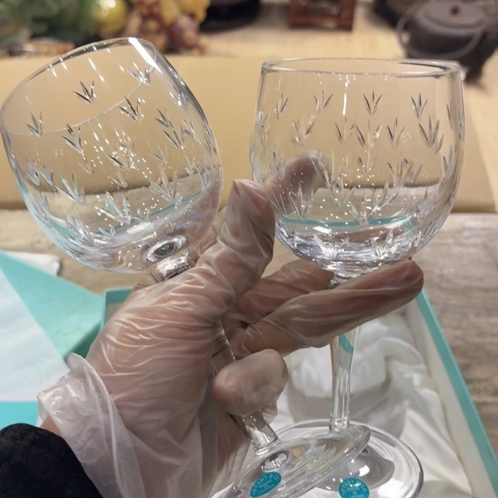 人造水晶古美术置物摆件