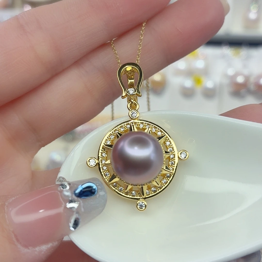 淡水珍珠合金颈饰