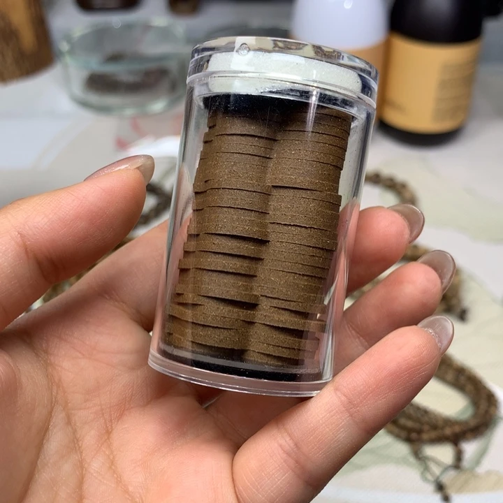 沉香碎屑沉香绿棋盘香 3盒 随机