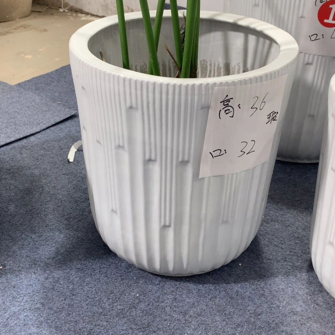 高温陶瓷花盆微瑕