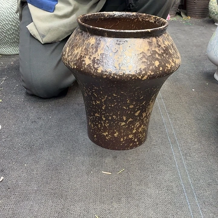 21×31 -粗陶花盆有孔-买买买