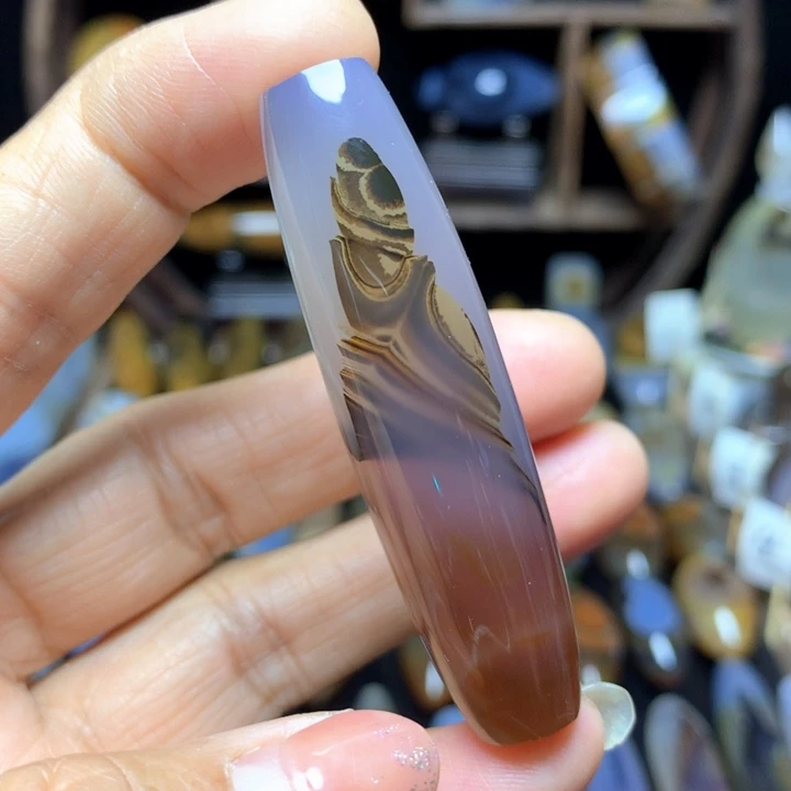 未镶嵌颈饰玛瑙/玉髓