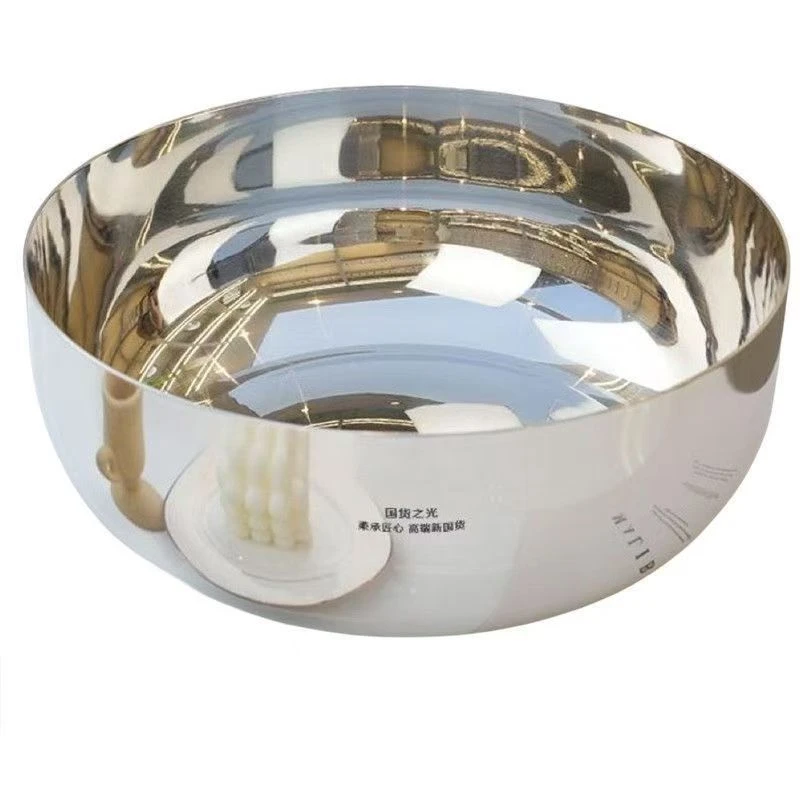 特厚加厚316L不锈钢和面盆厨房家用火锅盆洗菜打蛋汤锅盆急处理优