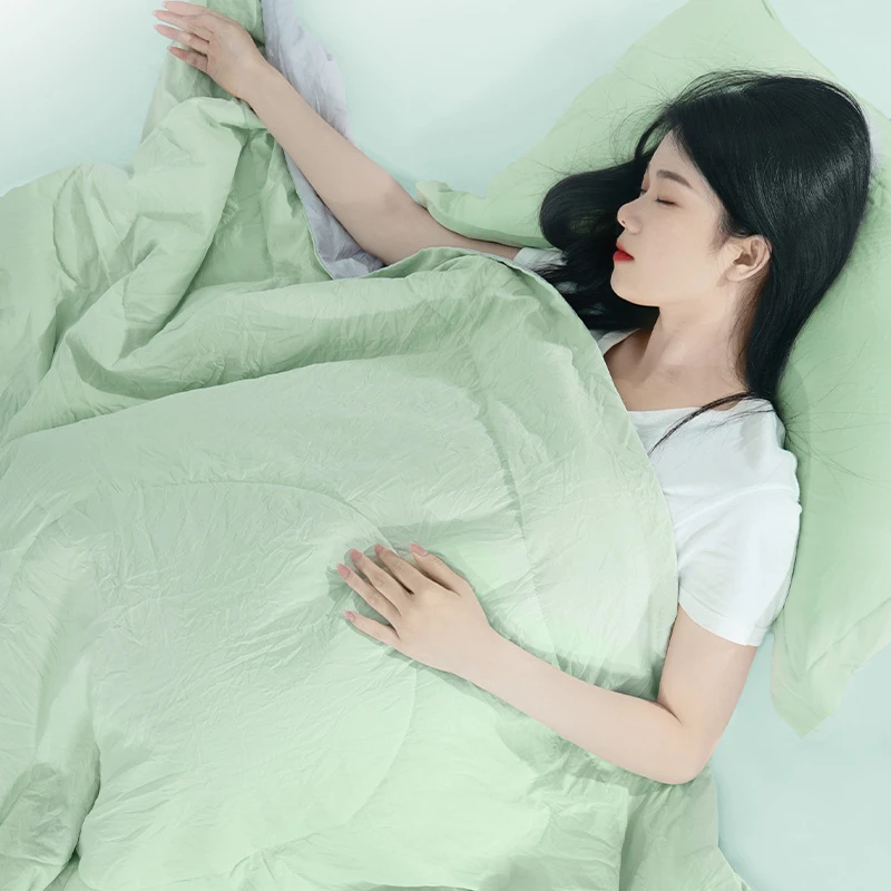 卡撒天娇轻氧夏凉被夏被空调被水洗机洗被芯宿舍单人薄办公室被子