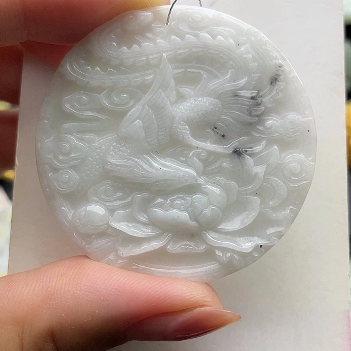 翡翠未镶嵌颈饰天然翡翠