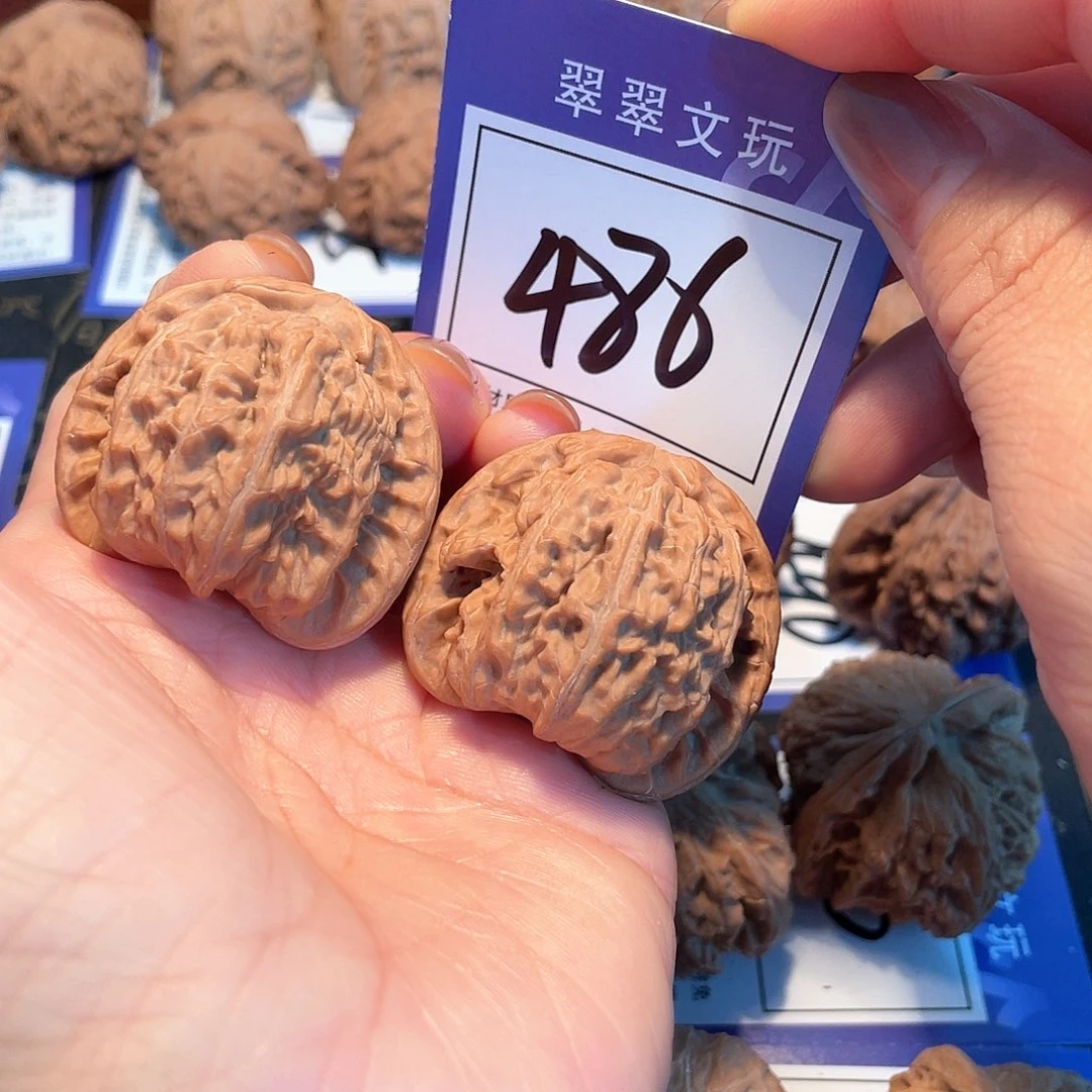 一***剑把件桃核486号全品白狮子4.0